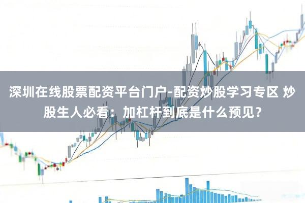 深圳在线股票配资平台门户-配资炒股学习专区 炒股生人必看：加杠杆到底是什么预见？