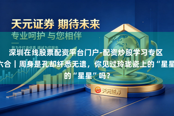 深圳在线股票配资平台门户-配资炒股学习专区 班组六合｜周身是孔却纤悉无遗，你见过玲珑瓷上的“星星”吗？